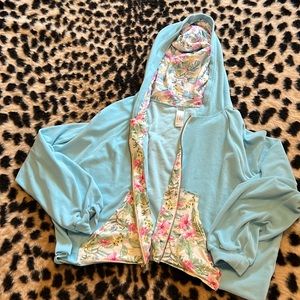 Love Shack Fancy x Hurley Cropped Hoodie